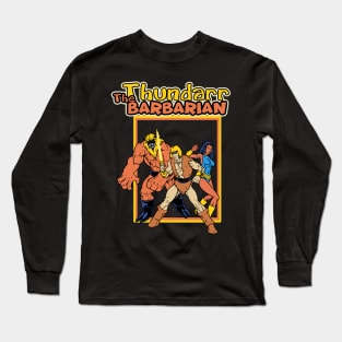 Retro Barbarian Long Sleeve T-Shirt